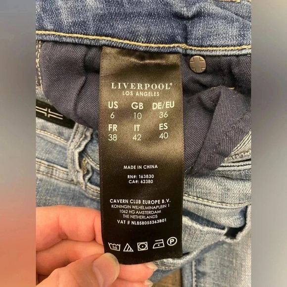 Liverpool Los Angeles Abby Ankle Skinny in Reynolds - Picture 7 of 11